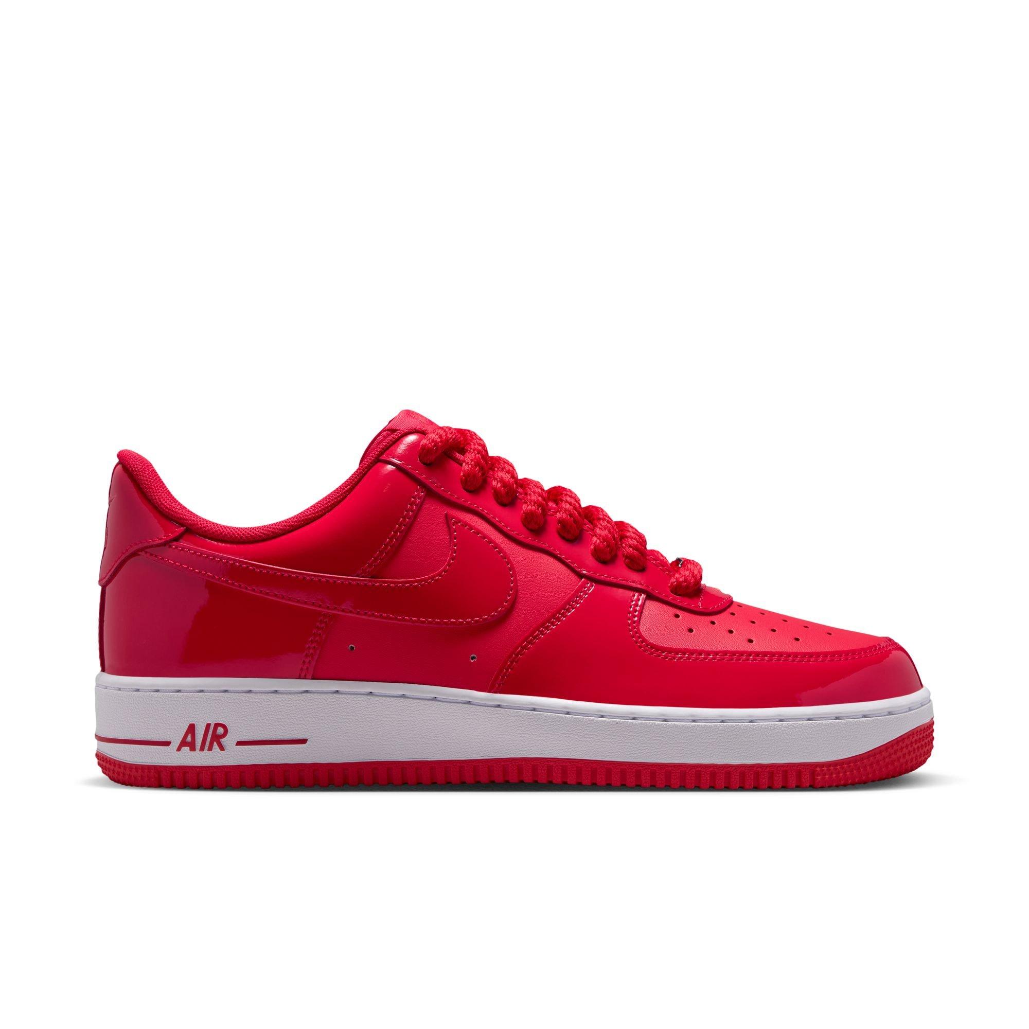 Nike Air Force 1 '07 LV8 "University Red/Lt Crimson/White" Men's Shoe - RED
